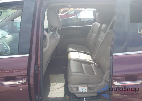 2014 Honda Odyssey Touring/Touring Elite from USA, damaged, VIN 5FNRL5H90EB120999